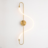 Modern Flexible Silicone LED Wall Light Minimalist Style