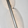 Decorative Leaf-Inspired Acrylic LED Wall Lamp Two Heads 3000K 