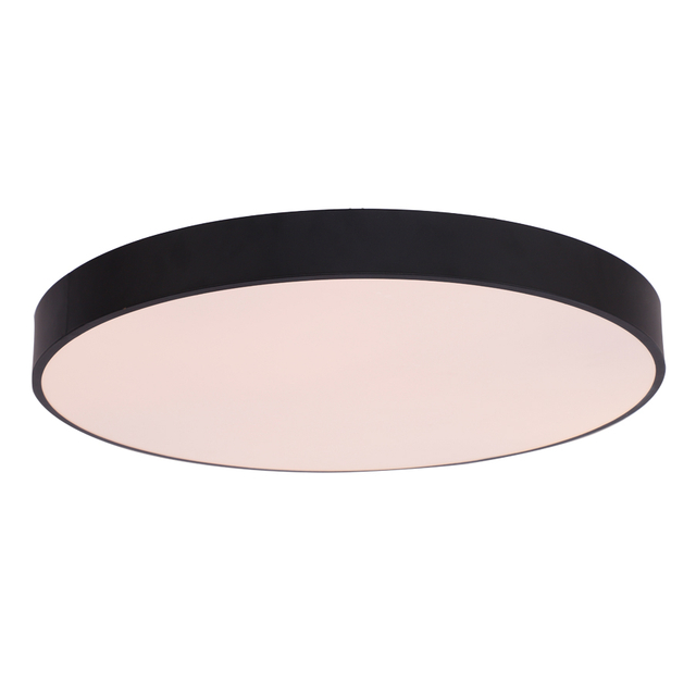 Contemporary Simple LED Flush Mount Ceiling Light Plastic Three Colors Tempreture