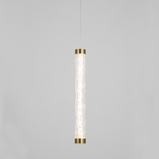 Acrylic Tube LED Pendant Light For Indoor Decor 