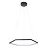 Hexagon Polygonal LED Aluminum Pendant Lamp One Ring