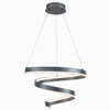 Modern LED Aluminum Spiral Pendant Light Energy-Efficient Modern Lighting For Indoor Use