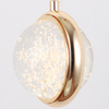 Elegant Crystal Ball Pendant Light Gold Color Indoor Decorative Fixture Perfect For Home Decor