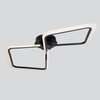 Artistic Design Combination LED Ceiling Lamp Black Color 3000K