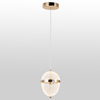 Artistic Design Acryli Coval LED Pendant Light For Indoor Decor