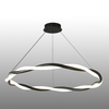 Modern LED Metal Silicone Twist Braided Pendant Light Middle SizeFor Indoor Decor