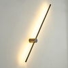 Modern LED Slim Linear Wall Light Straight Line Aluminum Wall lamp 100 CM Long Adjustable Angle