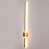 Modern LED Aluminum Straight Line Wall Light 3000K Middle Size