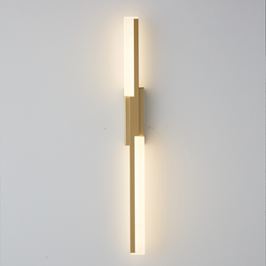 Modern Artistic LED Linear Straight Line Aluminum Acrylic Wall light 