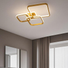 Modern Square Aluminum Acrylic Silicone Ceiling Light For indoor Decor