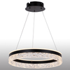 LED Acrylic Circle Round Pendant Light Three Color Tempreture