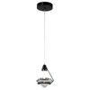 Elegant Crystal Diamond-shaped Glass Hanging Light LED Pendant Light