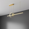 LED Aluminum Dinning Room Pendant Lamp Gold Color MT-LD1140-GD