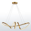 LED Luminaire Lighting Fixture Chandelier MT-LD8020-GD Rope-Twisted Pendant Light