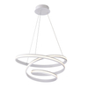 LED Luminaire Spiral Aluminum Pendant Light White Color MT-LD3031-WH