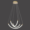 Contemporary Flexible LED Silicone Pendant Light For Modern Decor
