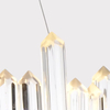 Elegant Magnetic Crystal Rod Pendant Light Indoor Decorative Fixture Perfect For Home Decor 