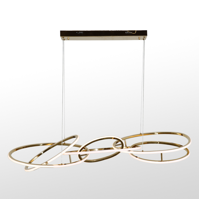 Modern Stanless Steel LED Pendant Light 3000K/4000K/6000K