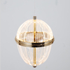 Artistic Design Acryli Coval LED Pendant Light For Indoor Decor