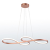MT-3016CO LED Aluminum Music Note Shape Pendant Lamp Copper Color