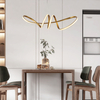 LED Luminaire Lighting Fixture Chandelier MT-LD8020-GD Rope-Twisted Pendant Light