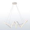 LED Luminaire Lighting Fixture Chandelier MT-LD8020-WH Rope-Twisted Pendant Light