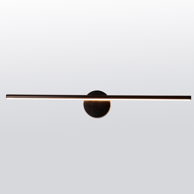 Modern LED Aluminum Linear Wall Light Straight Line Mirror Wall Lamp