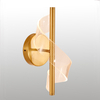 Artistic LED Acrylic Aluminum Wall Light Spiral Shape Wall Scone