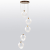 Creative LED Acrylic High Brightness Pendant Light 5 Heads staircase chandelier For Home Dec