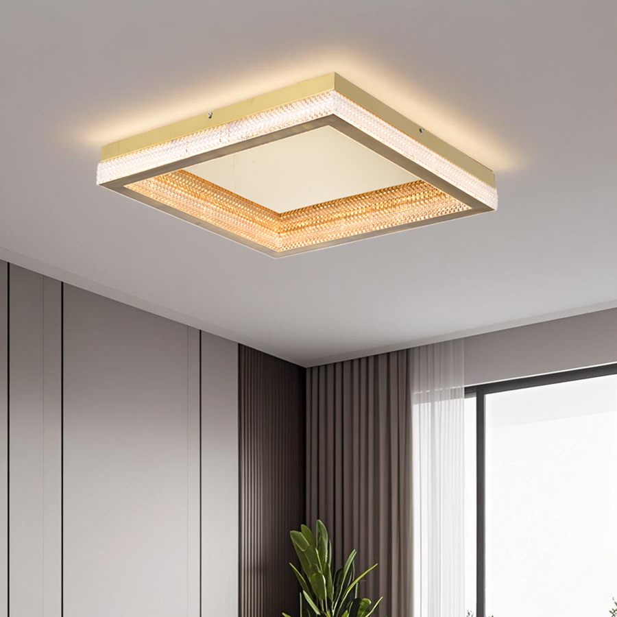 Modern Bright LED Acrylic Square Ceiling Light