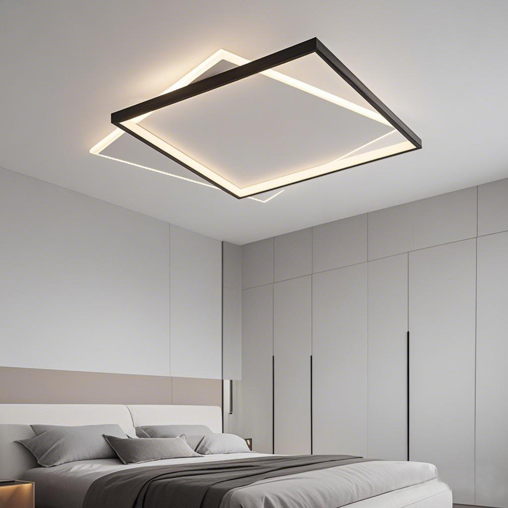 Unique Design Square LED Ceiling Light, Surface Mount, For Home & Office Use