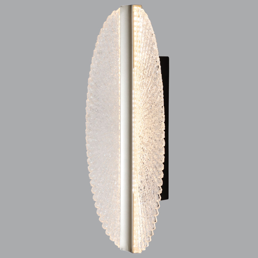 Decorative Leaf-Inspired Acrylic LED Wall Lamp 3000K 