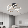 Modern Flush Mount LED Acrylic Ceiling Light For Indoor Decor Three Color Tempreture