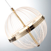 Modern Artistic Design Acrylic Ball LED Pendant Light For Indoor Decor