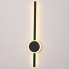 Modern LED Aluminum Straight Line Wall Light 3000K Gold Color