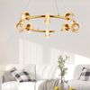 LED Glass Metal Pendant Light Perfect for Modern Decor