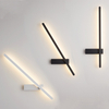 LED Aluminum Linear Adjustable Angle Wall Light For Indoor Use