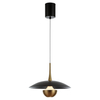 Contemporary LED Pendant Light, Sleek Metal Design