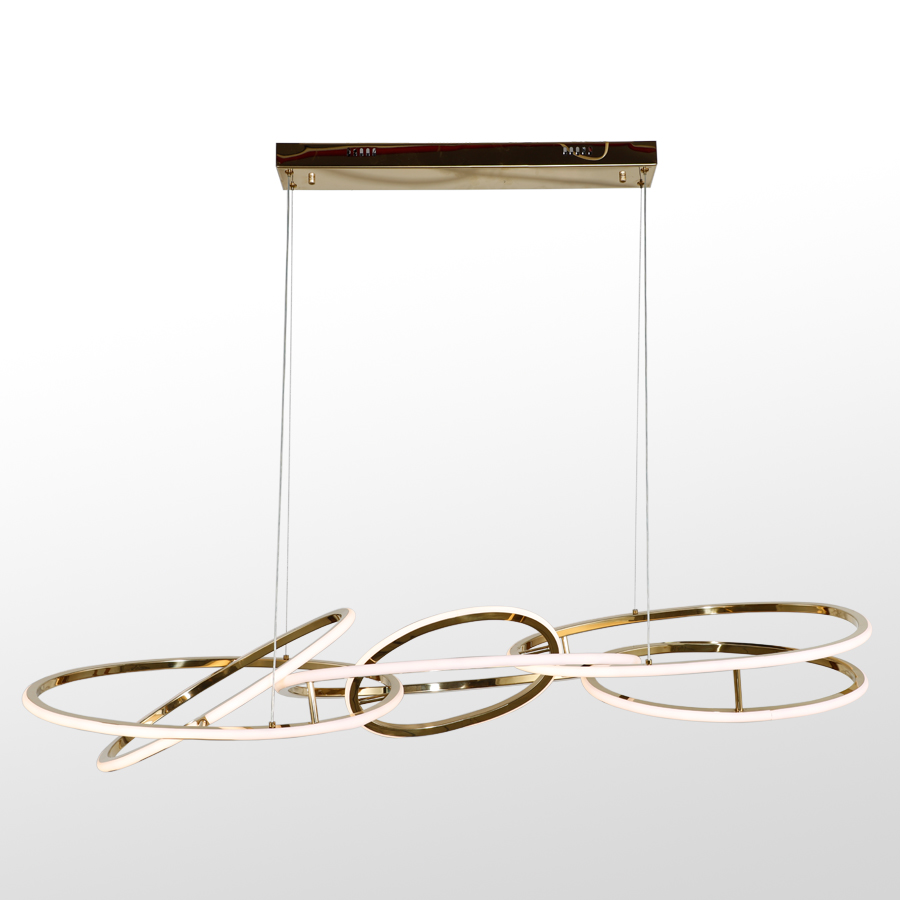 Modern Stanless Steel LED Pendant Light 3000K/4000K/6000K