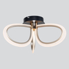 Contemporary Acrylic Ceiling Light with Floral Design 3 Heads 3000K