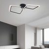 Artistic Design Combination LED Ceiling Lamp Black Color 3000K
