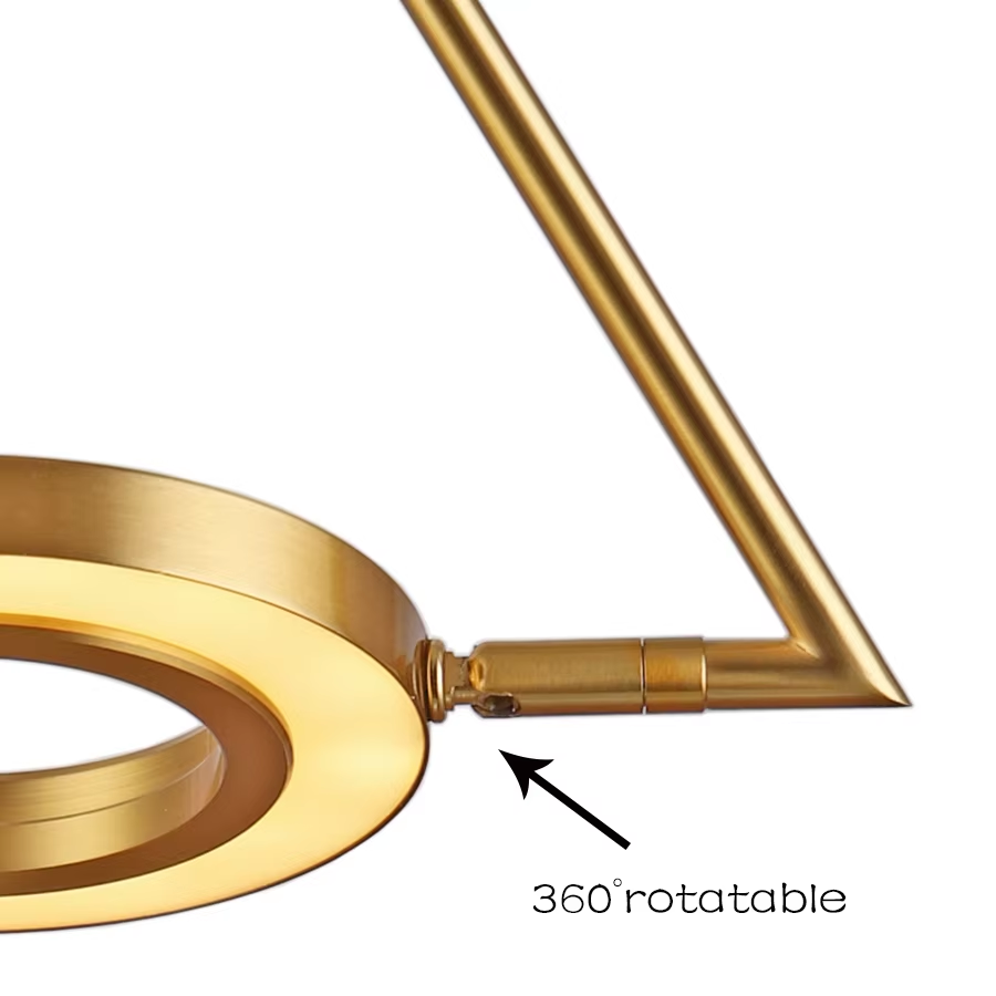 Contemporary Acrylic LED Pendant Light Adjustable Angles for Modern Decor