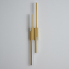 Modern Artistic LED Linear Straight Line Aluminum Acrylic Wall light Double Light