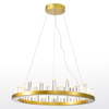 Elegant Magnetic Crystal Rod Pendant Light Indoor Decorative Fixture Perfect For Home Decor 