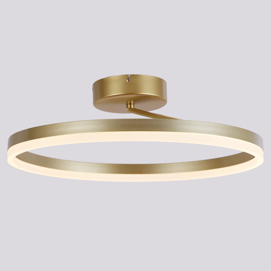 Circular LED Ceiling Light Flush Fit Soft Illumination For Home Decor