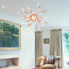 Contemporary Silicone Acrylic LED Aluninum Pendant Light Dandelion Shape Chandelier