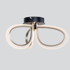 Contemporary Acrylic Ceiling Light with Floral Design 3 Heads 3000K