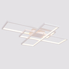 Modern Rectangular Combination Aluminum Ceiling Light White Color For Indoor Decor