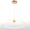 LED Aluminum Circle Round Ring Pendant Light