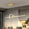 LED Aluminum Dinning Room Pendant Lamp Gold Color MT-LD1140-GD